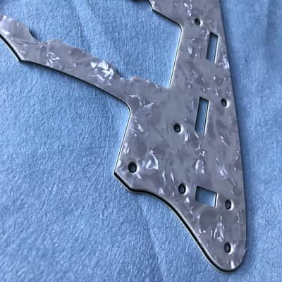 Custom New 4 Ply Ivory White Pearl Japan Jazzmaster Style Guitar Pickguard Scratch Plate image 6