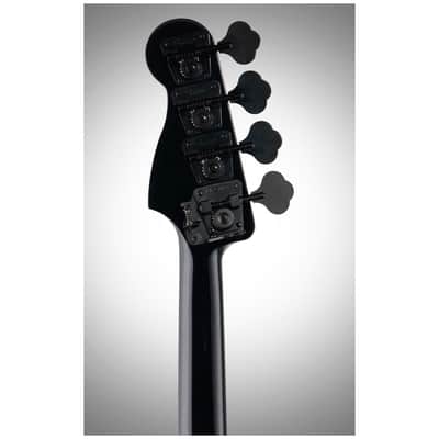 Fender Duff McKagan Deluxe Precision Electric Bass, Rosewood Fingerboard (with Gig Bag), White Pearl image 8