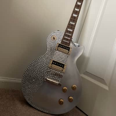 Paul Stanley Guitar Rhinestone Epiphone Les Paul Rhinestone image 1