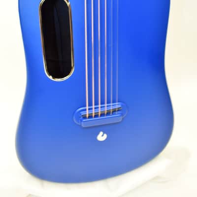 LAVA ME 2 Acoustic Electric Travel Guitar, Blue w/ Case image 3