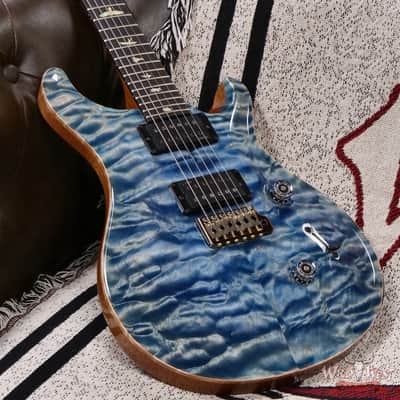 2026 PRS Signature Dealer Exclusive LTD Artist Grade Custom 24 Quilt Faded Indigo(Private Stock Color) 7.15 lbs image 8