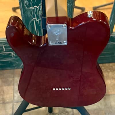 2026 Fender Player II Telecaster Mexi Electronic Guitar Transparent Cherry image 16