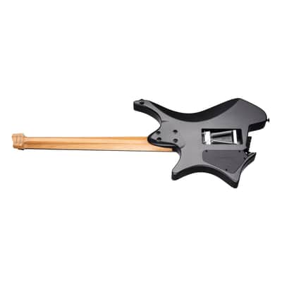 Strandberg Boden Metal NX 6 Tremolo Headless Multi-Scale Guitar w/ Gig Bag - Black Granite image 10