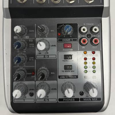Behringer Xenyx Q502USB 5-Input Compact Mixer 2012 - Present - Standard image 1
