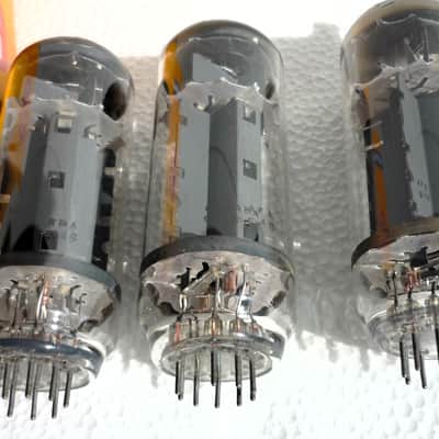 1 x vintage PL519 tube Philips Mullard, Triple mica, New, Tested image 4
