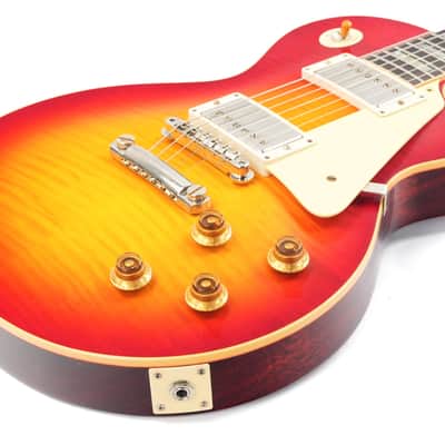 Gibson 1959 Les Paul Standard Reissue VOS Washed Cherry Sunburst image 11