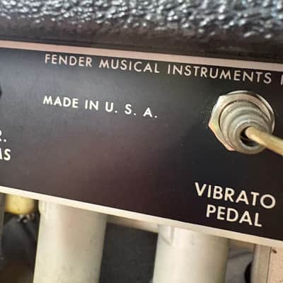 1976 Fender Vibrolux Reverb Vintage 1970s CBS Silverface Made In USA 2x10 Tube Combo Amplifier W/ Original Footswitch & Cover! image 17