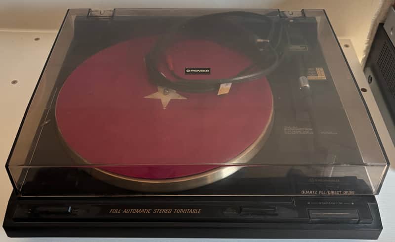 Pioneer full automatic stereo turntable Pl-980 nero (1990) image 1