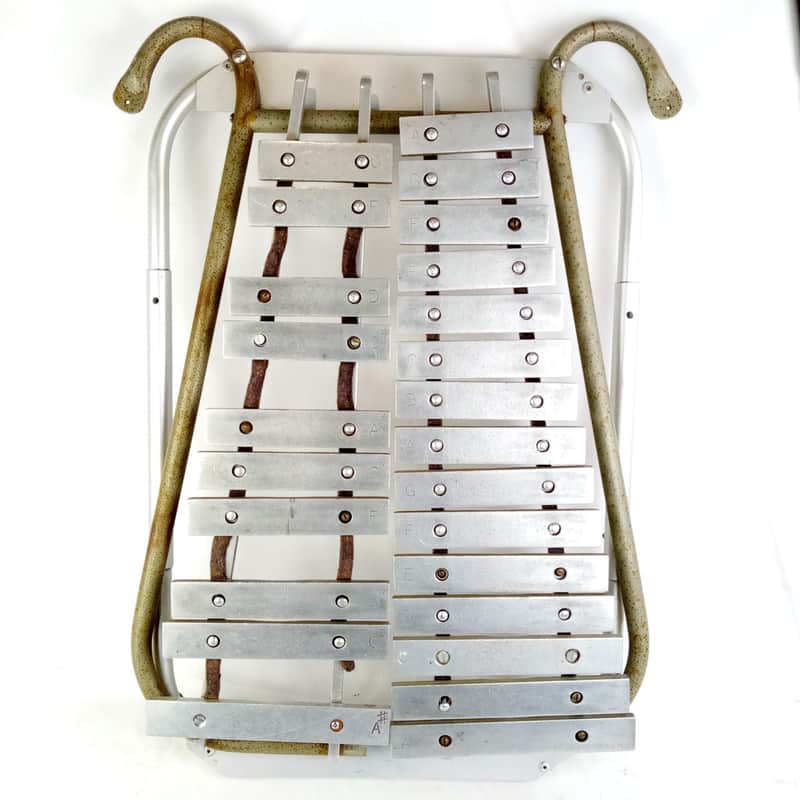 Fred F Kiemle Marching Bell Lyra Glockenspiel Xylophone Vintage Large Size Frame image 1