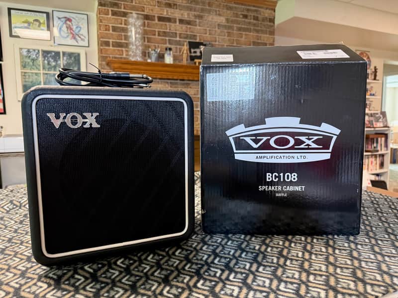 Vox BC108 Black Cab 25-Watt 1x8" Guitar Speaker Cabinet 2017 - Present - Black image 1