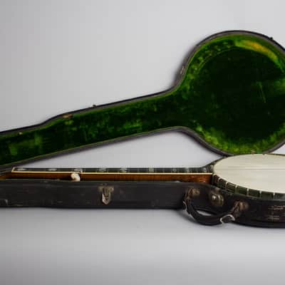 Vega  Tu-Ba-Phone #9 5 String Banjo (1923), ser. #67614, original black hard shell case. image 10