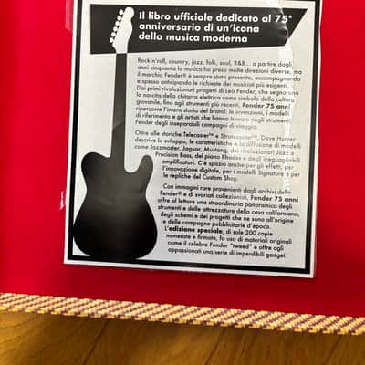 FENDER 75 book Dave Hunter limited edition (ITA) image 2