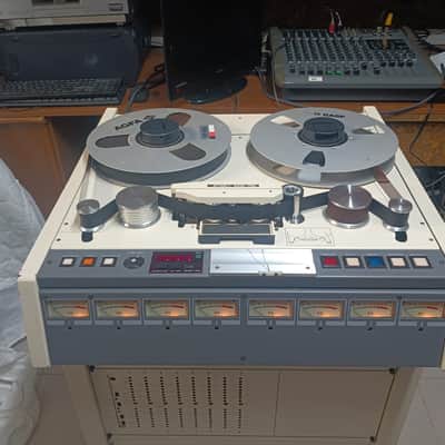 Otari MX-70 Magnetófono Multipista Profesional 8 Canales 1/2" +  Telemando CB-118 sobre Consola image 1