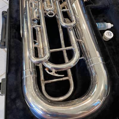 Serviced Yamaha YEP-321S 4-Valve Euphonium (Ready to Play) - Near Mint Condition - Made in Japan image 4