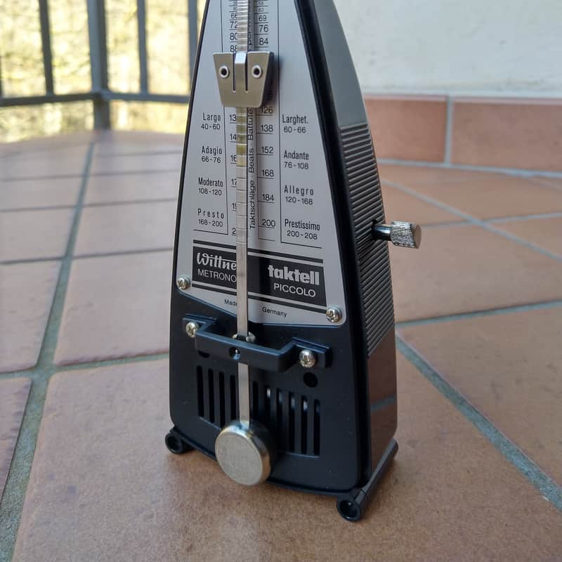 2010s Wittner 836 Taktell Piccolo Metronome Black