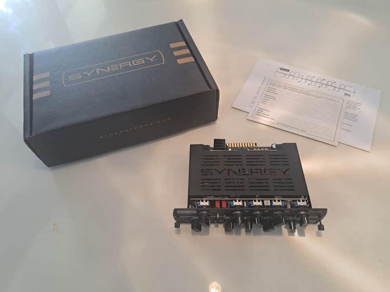 Synergy Friedman BE-DLX 2-Channel Preamp Module 2023 - Present - Black image 1