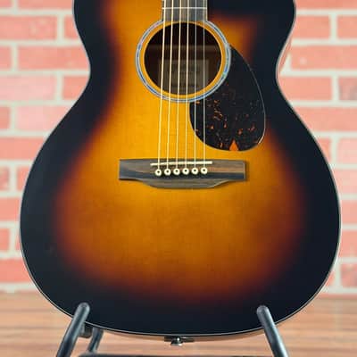 Martin Road Series OMC-10E Modern Burst Acoustic-Electric Guitar - 1935 Sunburst image 2
