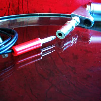 Vintage 1950's Electro-Voice 638 Omnidirectional Dynamic Microphone Hi Z harp mic w female 1/4 inch adapter 641 image 11