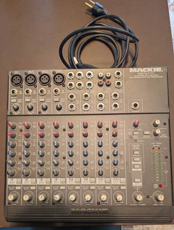 Mackie 1202 VLZ Pro 12-Channel Mic / Line Mixer | Reverb