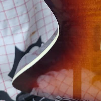 Early Washburn A20V, HC, V neck CSB image 5