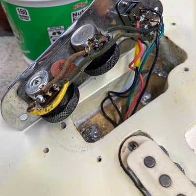 Fender Jaguar 1962 - 1965 - White Refin with Matching Headstock image 24