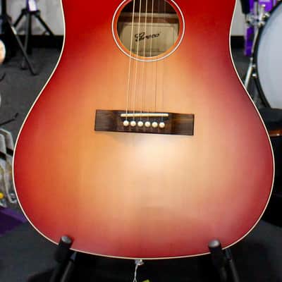 Greco Acoustic Electric Guitar GAJ-30P CSB Cherry Sunburst image 1