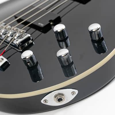 2012 Fernandes Monterey Bass w/ EMGs, Set Neck Construction, Original Hardshell Case image 5