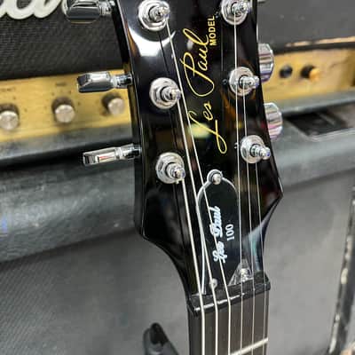 Epiphone Les Paul 100 Signed by Peter Frampton 2019 - Black image 4