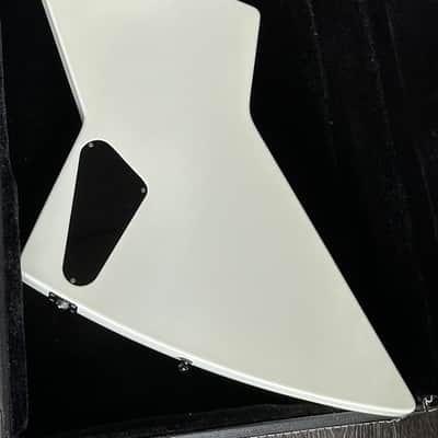 ESP Custom MX250 Kiso Built White Explorer James Hetfield Vibes image 7