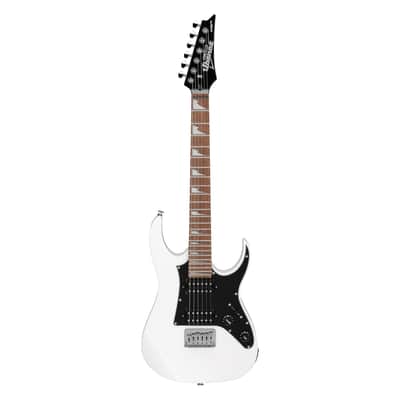 Used Ibanez GRGM21WH GIO RG miKro Electric Guitar - White image 2