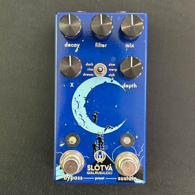 Walrus Audio Slötvå Multi-Texture Reverb 2022 - 2023 - Blue image 2