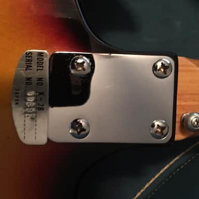 Kay 2B 4 string Bass 1960s image 7