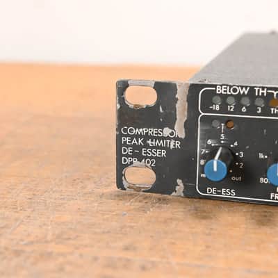 BSS DPR-402 Two-Channel Compressor/Limiter/De-Esser CG01XQY image 5