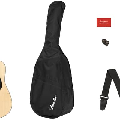 Fender CD-60S Dreadnought Acoustic Guitar Pack V2 Natural image 1