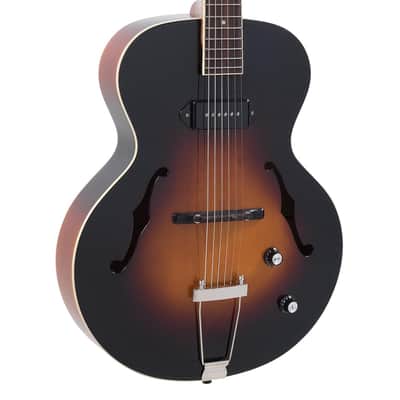 The Loar LH-309 Archtop Hollowbody Vintage Sunburst. Never Used or Plugged-in image 2