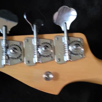 Fender 79 P-BASS USA neck With Stereo JAZZ Body 1979 Red image 8