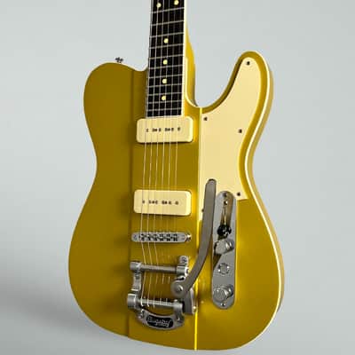 Reverend Greg Koch Gristle 90 2023 - Venetian Gold with Hardshell Case image 3