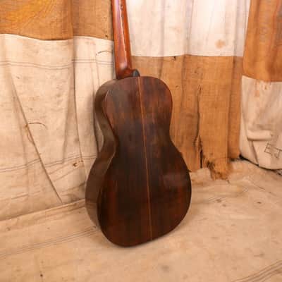 Unbranded Parlor Guitar 1890's Natural image 10