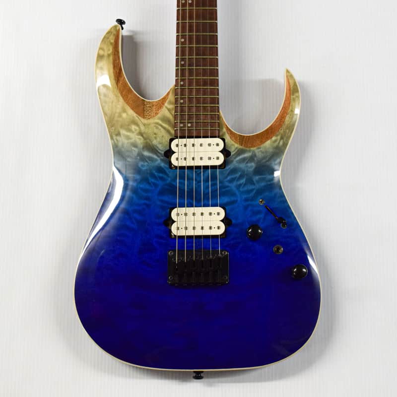 Ibanez RGA42HPQM-BIG Standard - Blue Iceberg Gradation image 1