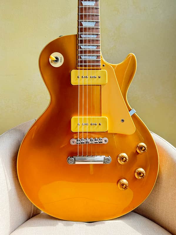 Edwards ESP Les Paul style Limited model - Gold Top | Reverb