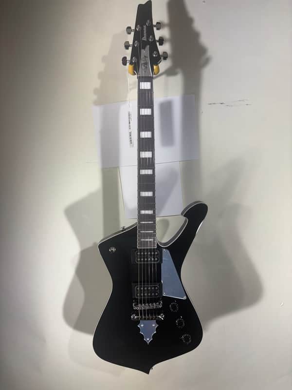 Ibanez PS60-BK Paul Stanley Signature Iceman Electric Guitar | Black Gloss | In-House Adjusted image 1