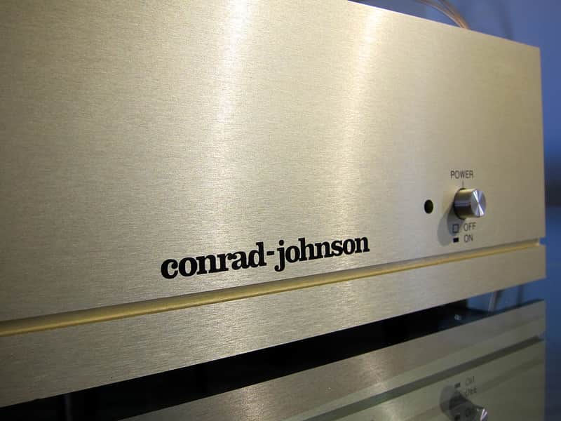 Vintage 1980s Conrad-Johnson PV-10 Tube Pre Amp Amplifier All Original Near Perfect Condition image 1