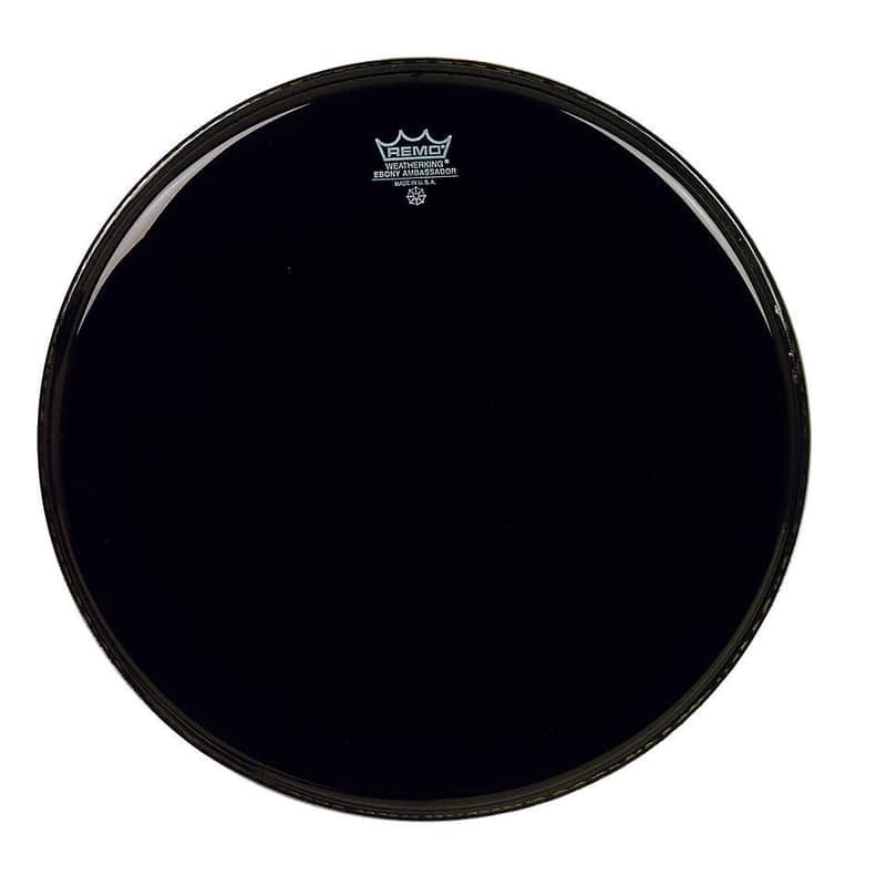 Remo Ambassador Ebony Drum Head 13" image 1