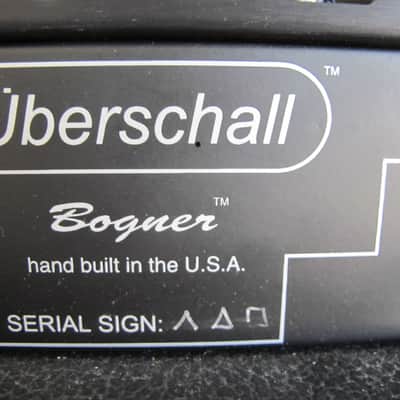 Bogner Überschall Guitar Amp Head W/ Road Case & Pedal VIDEO Demo image 4