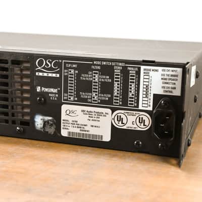 QSC CX702 2-Channel 700W Power Amplifier CG0103B image 7