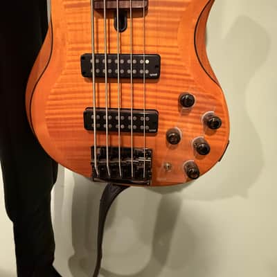 Yamaha TRBX605FM 5-String 2024 - Present - Caramel Brown image 2