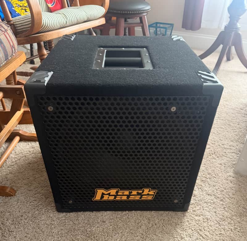 Markbass 151 Black 300Watt 1x15" Bass Speaker Cabinet 2010s - Black image 1