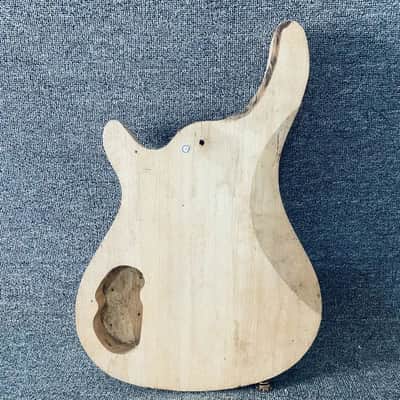 Unfinished Basswood 6 String Bass Body image 8