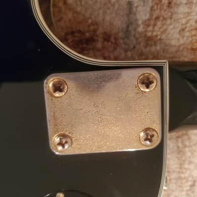 Sekova Les Paul Custom Three Pickup Triple Pickup Black Beauty Pearly Gates 1970s Black / Ebony W Case image 12