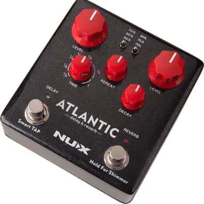 NUX Atlantic Delay and Reverb Pedal | Versatile Reverbs and Emmulation of Sounds from the 60's to Modern imagen 2